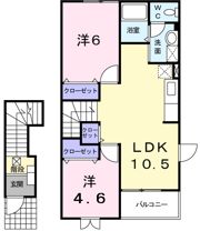 マーベラス C棟の間取り画像