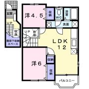 ラッフィナートⅡ （精華町）の間取り画像
