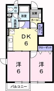 K－13Bの間取り画像