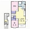 ランポーベルⅡ Bの間取り画像