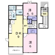 セゾンパルテールの間取り画像