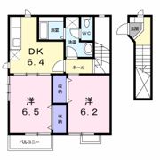 トゥッティ・ジャルディーノ Ⅱの間取り画像