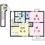 アーバンガーデン Aの間取り画像