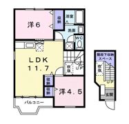 カリーノ・キティーの間取り画像