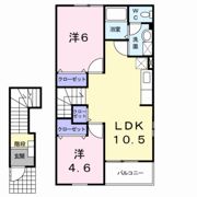 リバティハウスⅠの間取り画像
