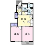 メゾン欠下の間取り画像