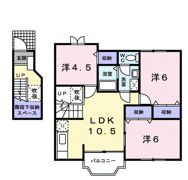 MeruRose Ⅲの間取り画像