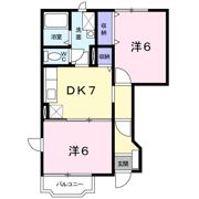 メゾン・ド・フルールⅠの間取り画像