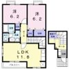 フルールメゾンAの間取り画像