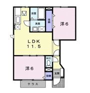 コモド・カーサたなかⅡの間取り画像