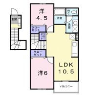 ガーデン クレストⅡの間取り画像