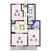 NOVA 2001 Bの間取り画像