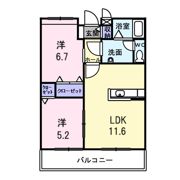 パルガーデンSの間取り画像