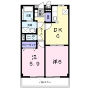 アルカザーレMの間取り画像