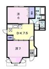 ロイヤルサニーハイツの間取り画像