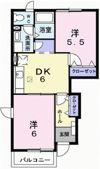 クレストールかなやまの間取り画像
