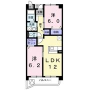 エーデル ペルレの間取り画像