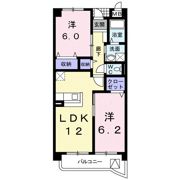 エーデル ペルレの間取り画像