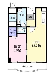 サンパティークフロールの間取り画像