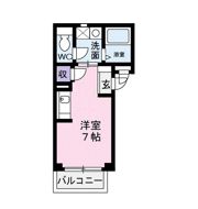サウスメゾンM．Mの間取り画像