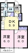 エレガントハウスBの間取り画像
