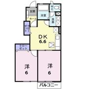 フォンテーヌ N－Ⅱの間取り画像