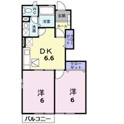 フォンテーヌ N－Ⅱの間取り画像