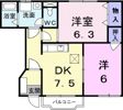 カルフールⅡの間取り画像