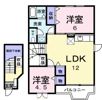 コーポ石川 Aの間取り画像