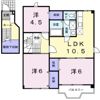 エスポワール Bの間取り画像