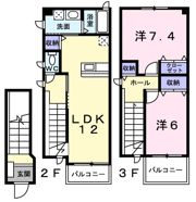 スターライトシティEの間取り画像