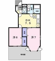 シャンソレイユの間取り画像