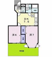シャンソレイユの間取り画像