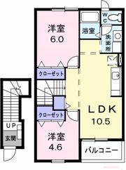 カトレアの間取り画像