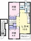 カトレアの間取り画像