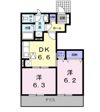 サンビレッジ オノAの間取り画像
