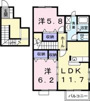サンビレッジ オノAの間取り画像
