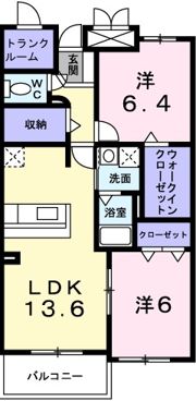 アヴニールの間取り画像