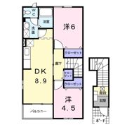 クレアールの間取り画像