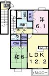 サニーハイツの間取り画像
