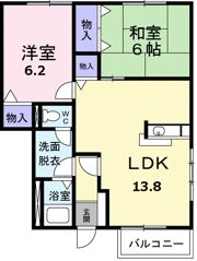 プレステージガーデンの間取り画像