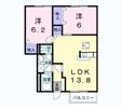 プレステージガーデンの間取り画像