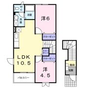 ブライトハオス W・Mの間取り画像
