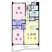 ラフィネタウン丸山東の間取り画像
