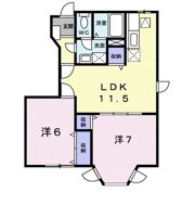 モンラルジュ7番館の間取り画像