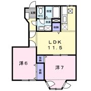 モンラルジュ8番館の間取り画像