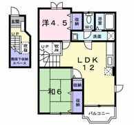 レジデンス北泉 Bの間取り画像