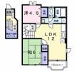 レジデンス北泉 Bの間取り画像