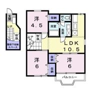 マロンスクウェアBの間取り画像