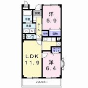 ボヌール発京の間取り画像